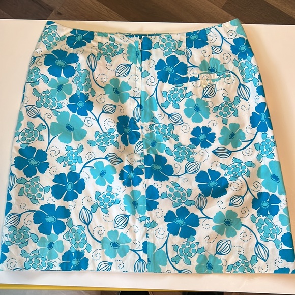 EUC Lilly Pulitzer White Label Skirt - Picture 2 of 5